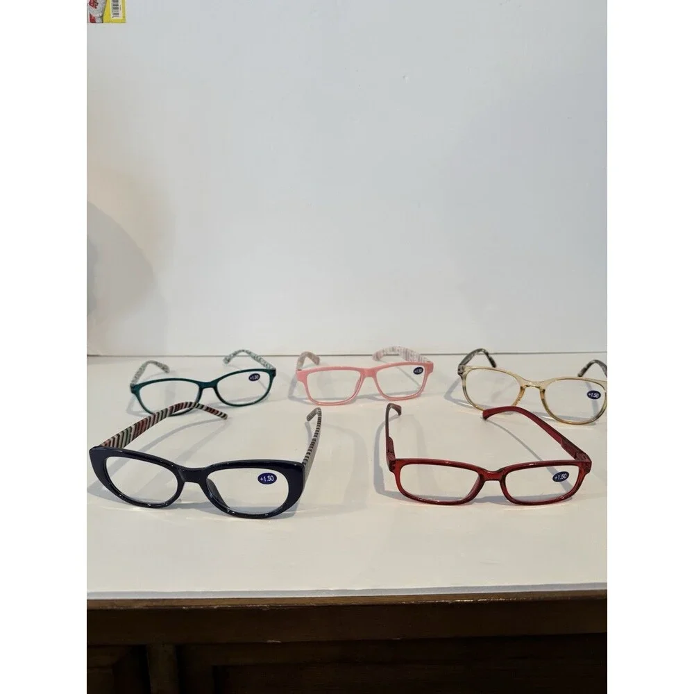 Lot Of Five Reading Glasses +1.50